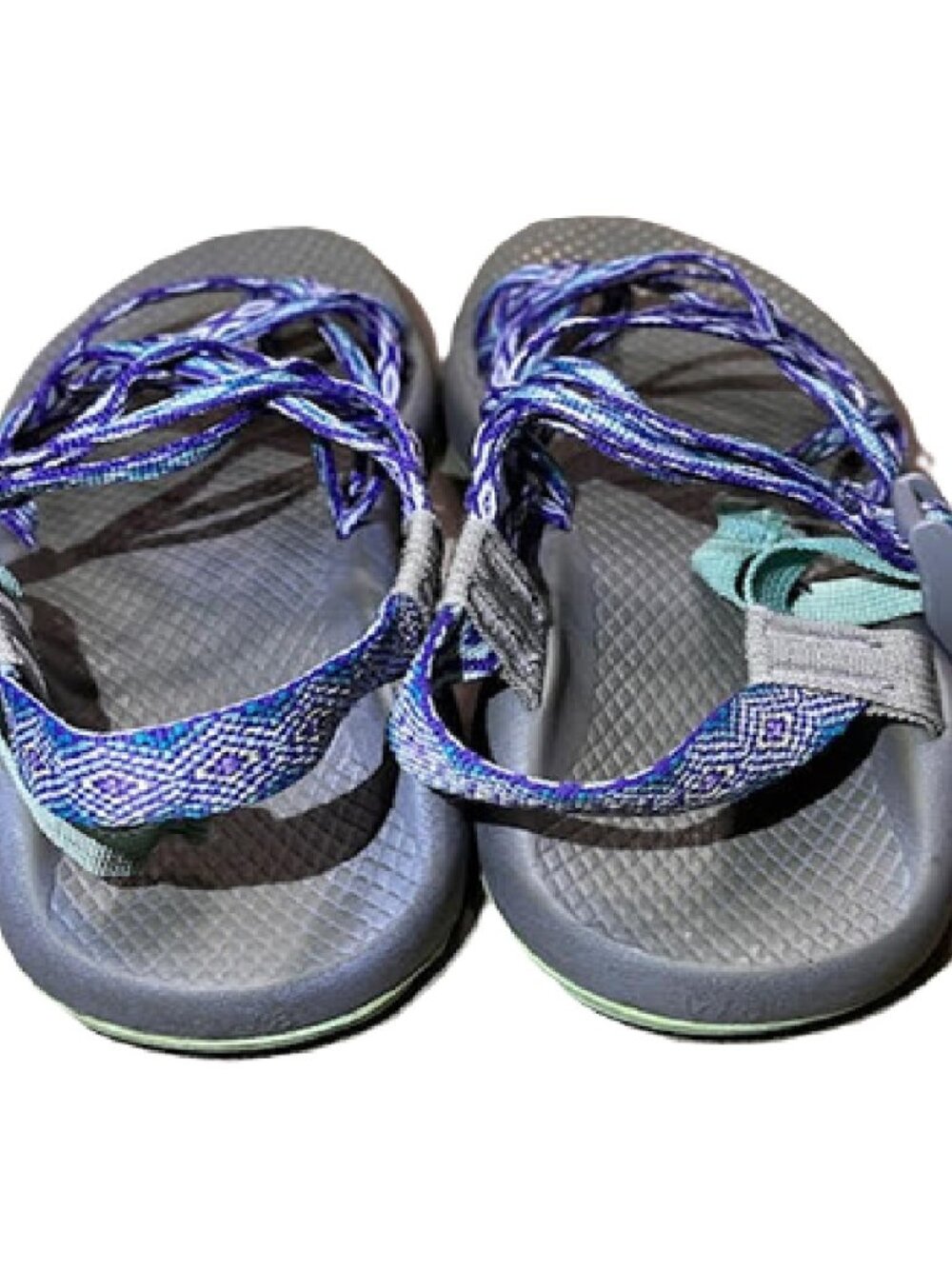 Chaco ZX/2 Women's Water Sandals Gray/Blue US 8 BM1 - Picture 4 of 11